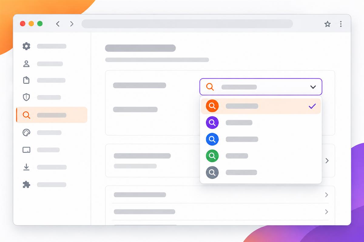 Firefox地址栏中的网页搜索、书签、标签页和历史入口
