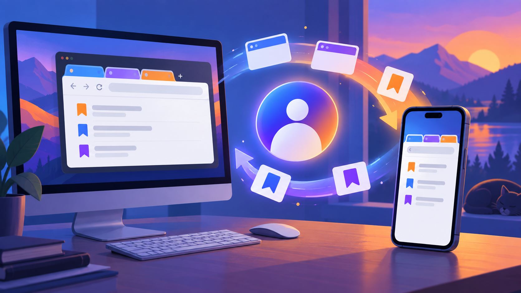 Firefox多设备书签没同步？核对账号、同步项目与设备状态