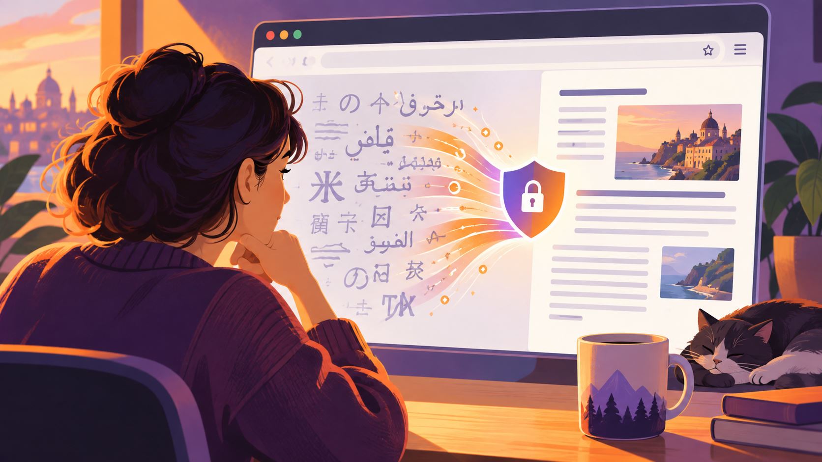 Firefox网页翻译怎么用？整页与选中文本、语言包和原文核对