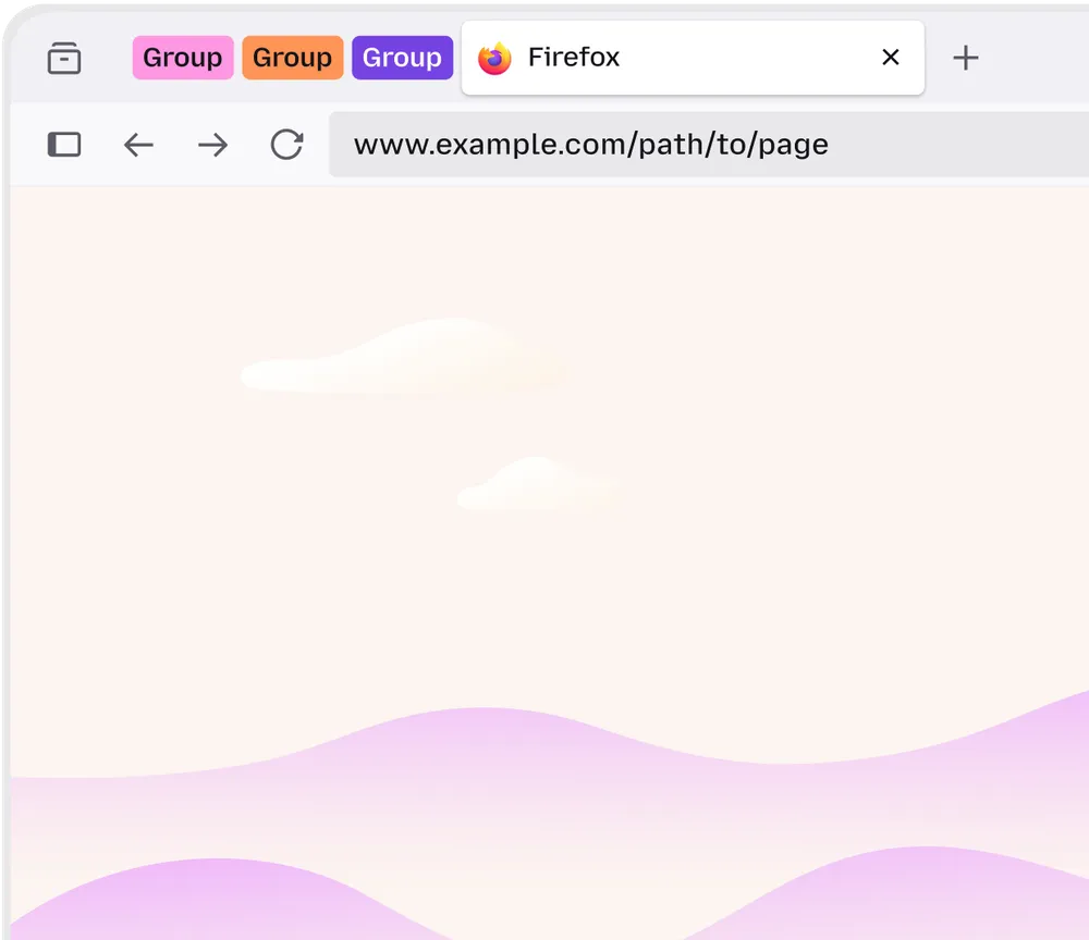 Firefox 浏览器界面